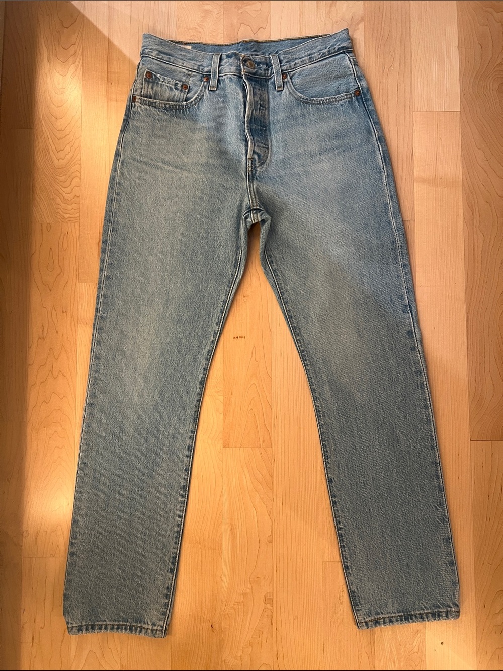 Levi's Premium 501’s Light Wash NWOT